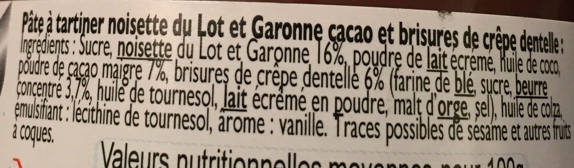 Les Tartinables Pate a tartiner packshot