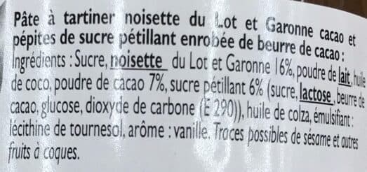 Lucien Georgelin Pâte à tartiner packshot