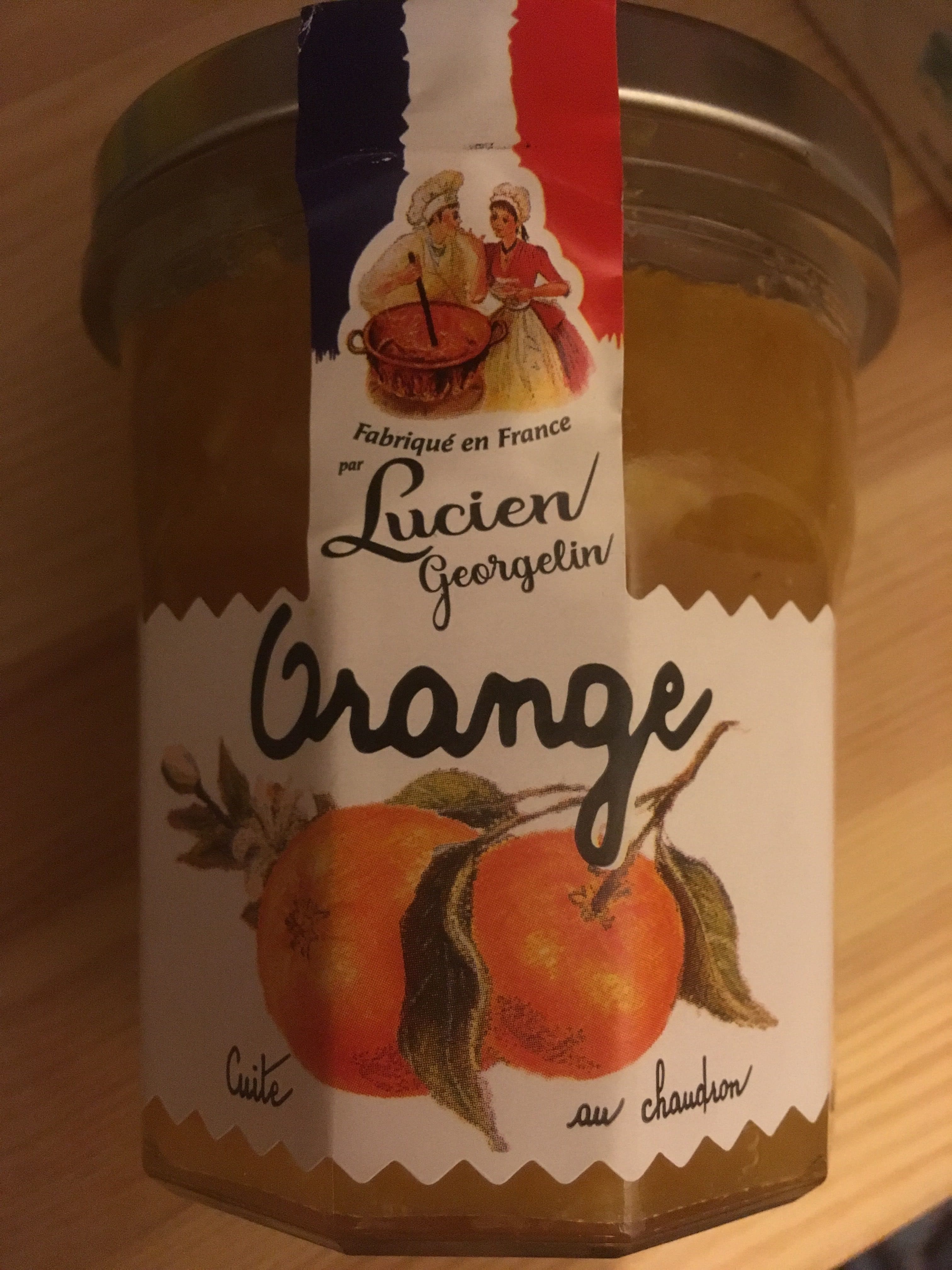 Lucien Georgelin Confiture d'Orange packshot