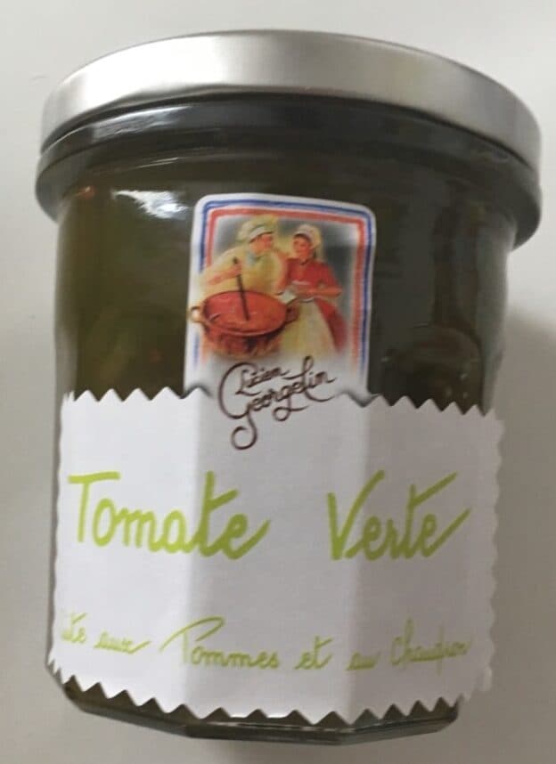 Lucien Georgelin Confiture de Tomates vertes cuite aux pommes et au chaudron packshot
