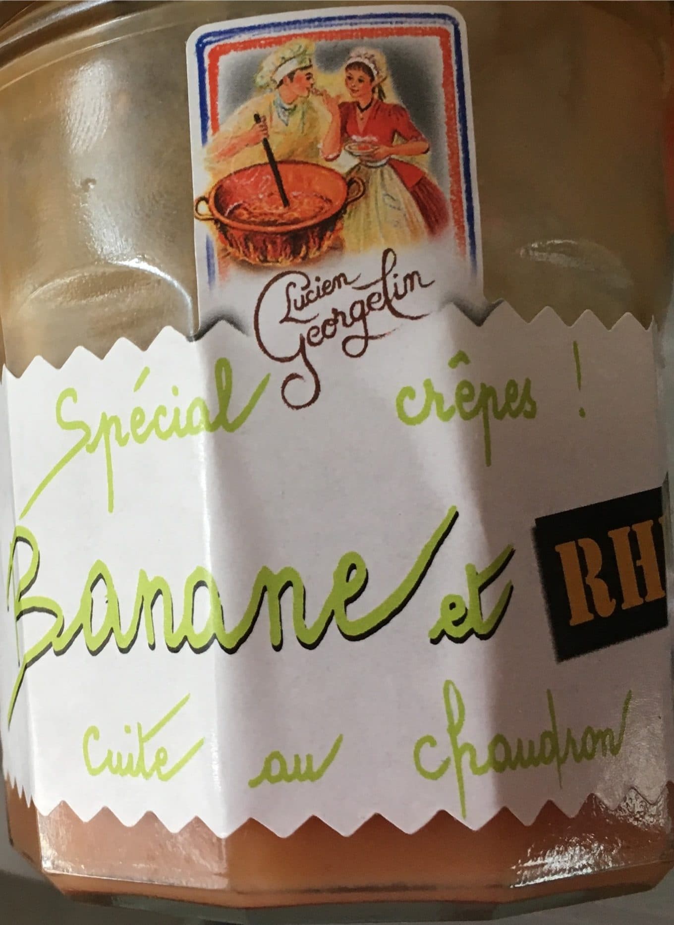 Lucien Georgelin Banane et rhum packshot