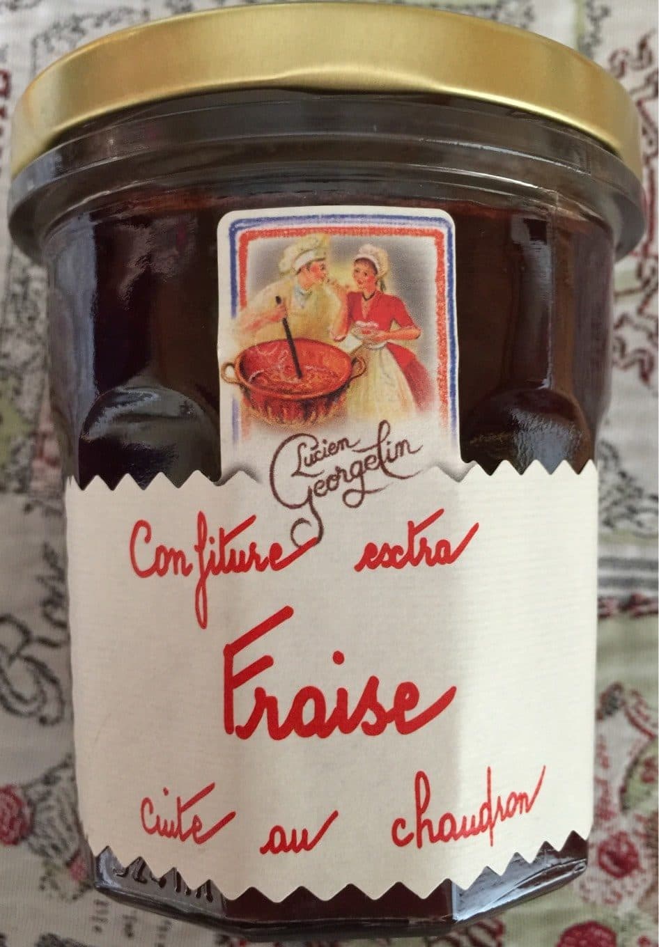 Lucien Georgelin Confiture extra Fraise packshot