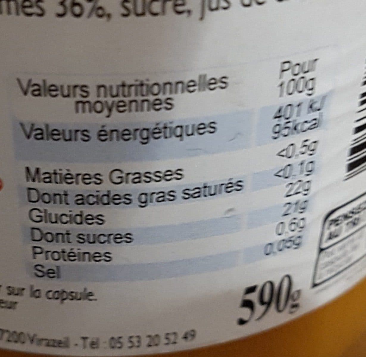 Lucien Georgelin Compote Pommes Abricot packshot