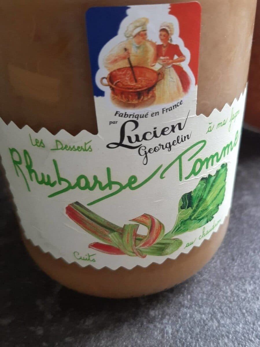 Lucien Georgelin Dessert de rhubarbe pomme packshot