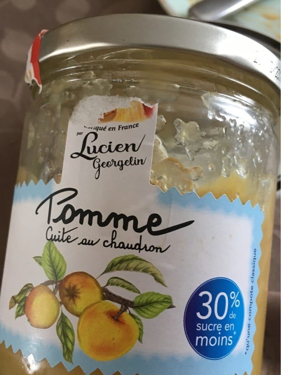 Lucien Georgelin Pomme cuite au chaudron packshot