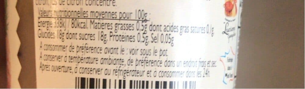 Lucien Georgelin Compote Pomme Ananas Kiwi packshot