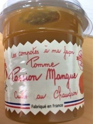 Lucien Georgelin Compote pomme passion mangue packshot
