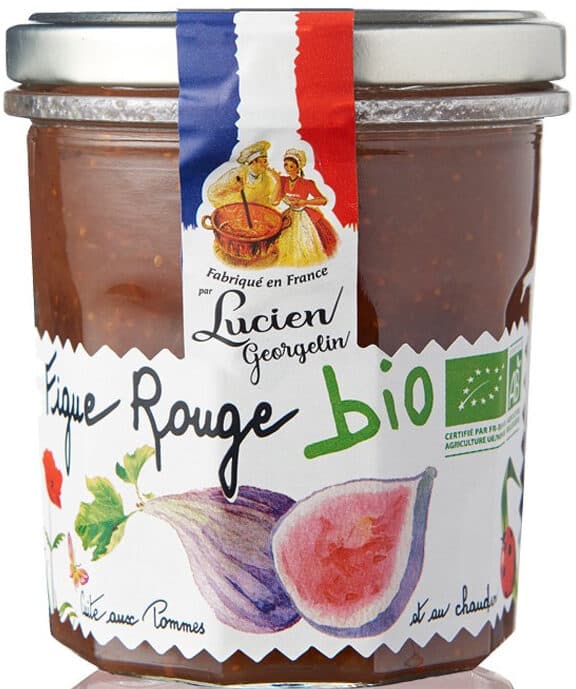 Lucien Georgelin Confiture Figue rouge bio packshot