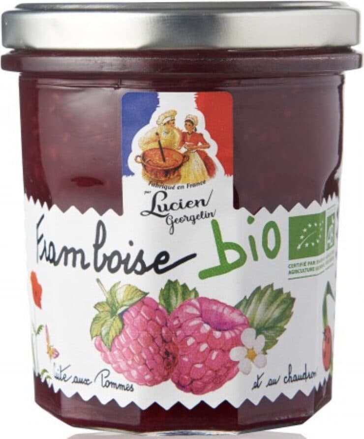 Lucien Georgelin Confiture Framboise Bio packshot
