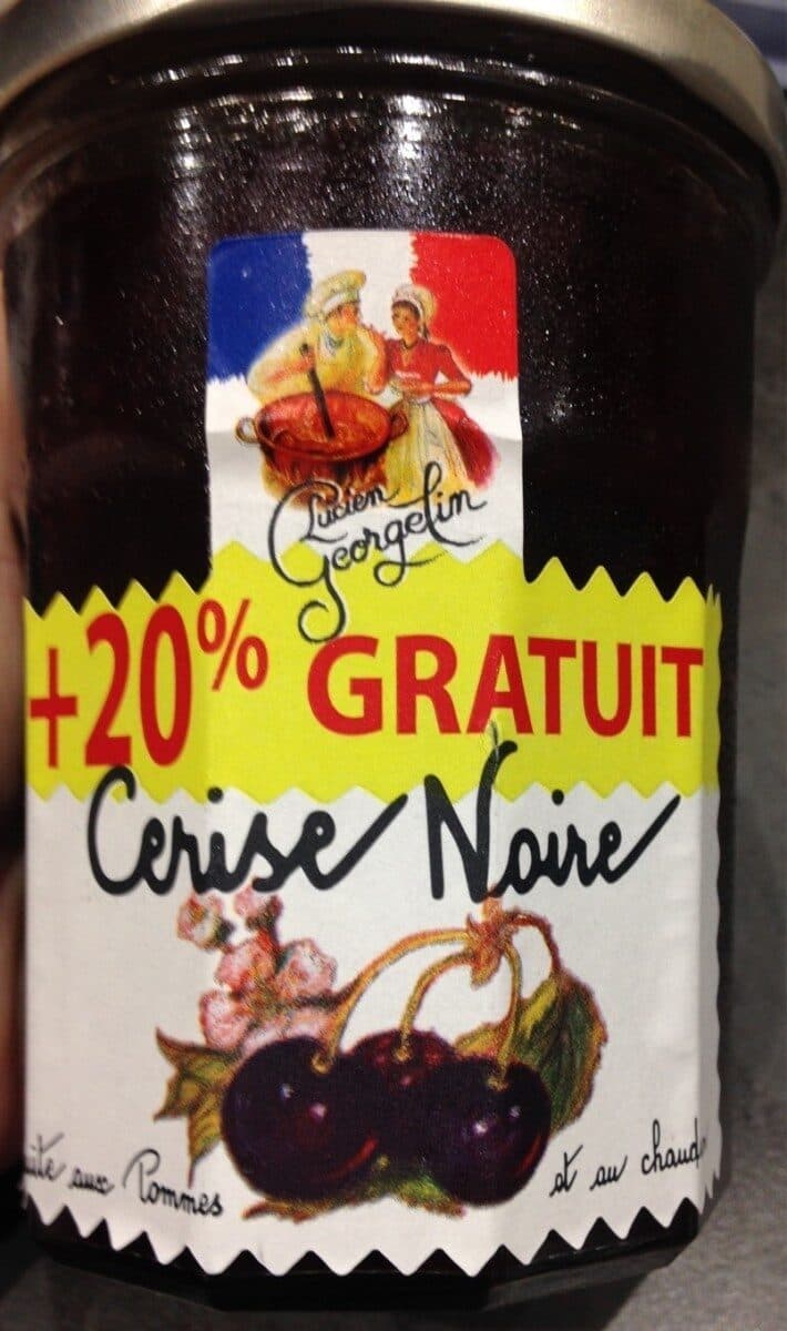 Lucien Georgelin Confiture Cerises Noires packshot