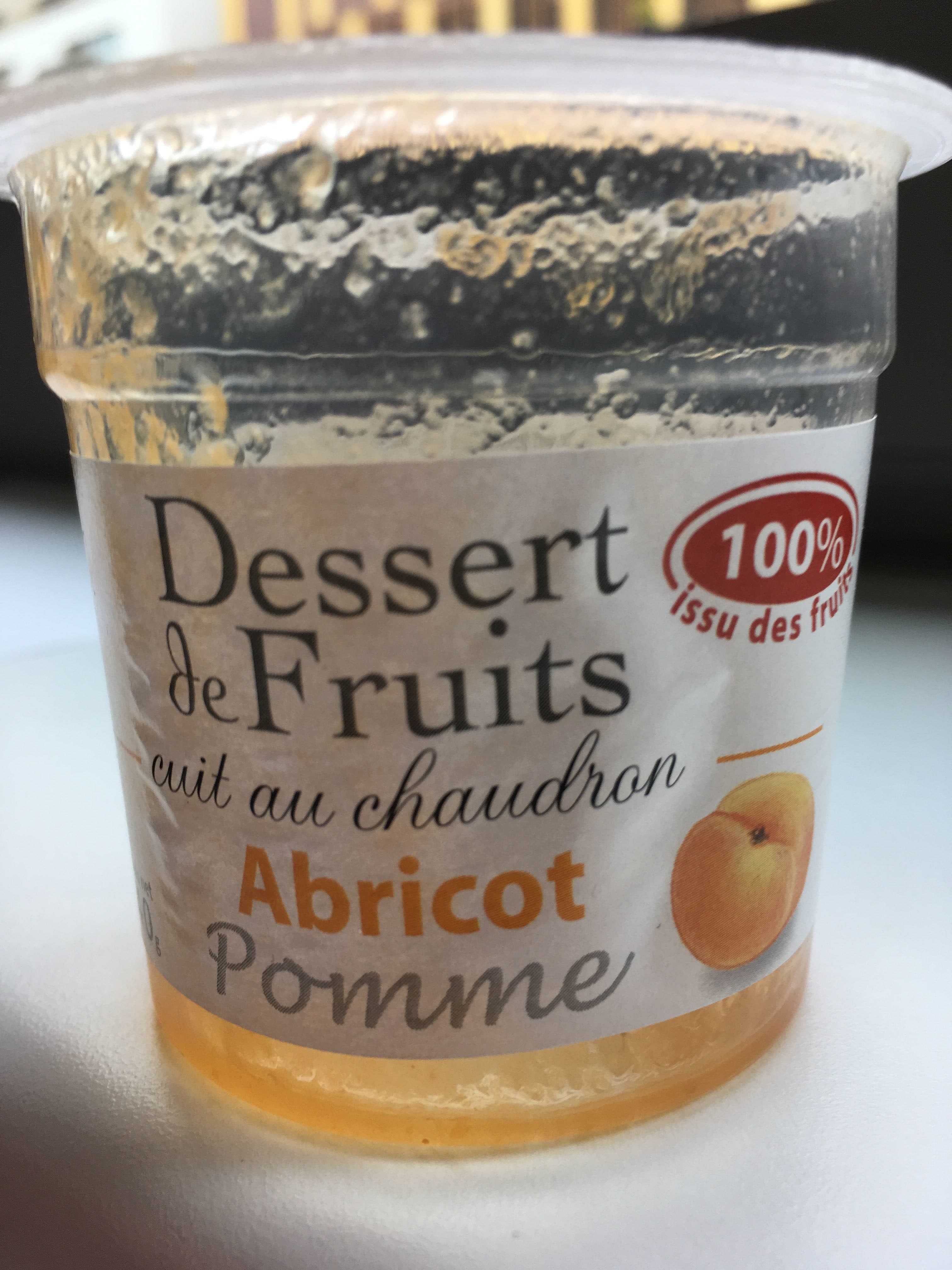 Bergams Dessert de fruits cuit au chaudron - Abricot pomme packshot