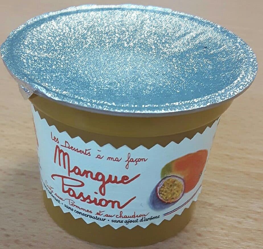 Lucien Georgelin Dessert de pommes mangues passions packshot