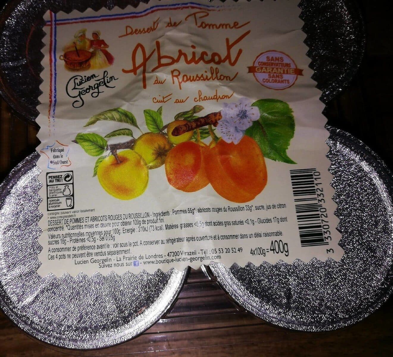 Lucien Georgelin Dessert de pomme abricot packshot