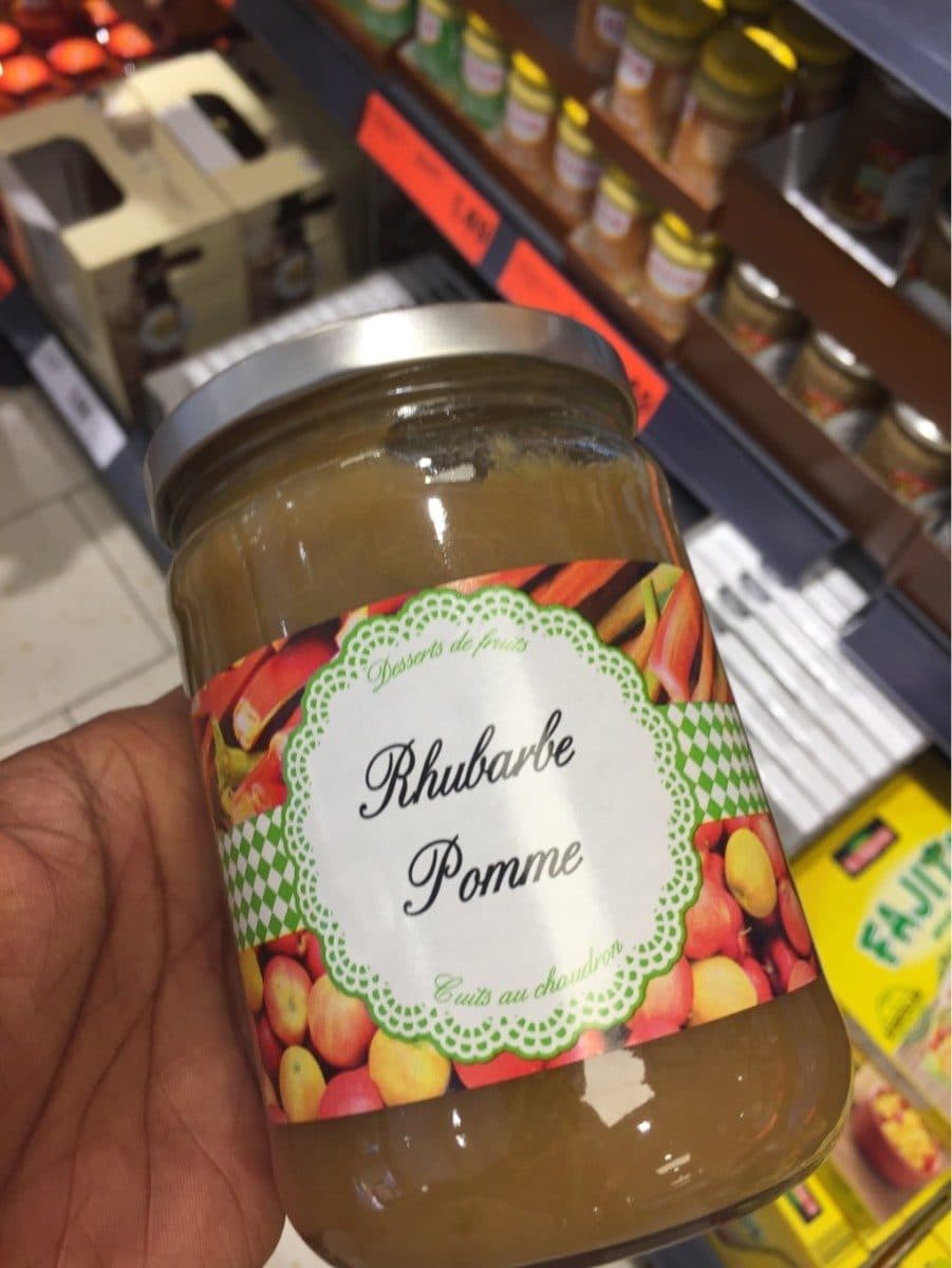 Lidl Dessert de Rhubarbes Pommes packshot