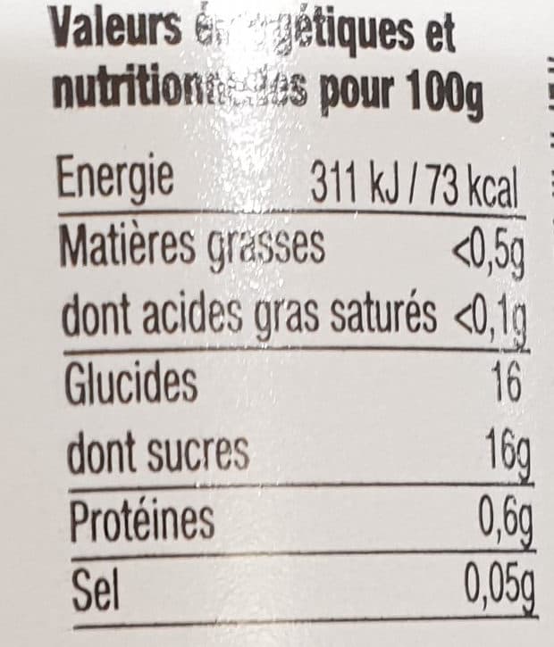 Lidl Dessert de Rhubarbes Pommes packshot