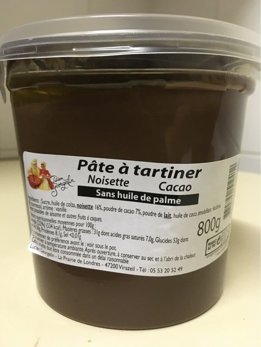 Lucien Georgelin Pâte à tartiner packshot