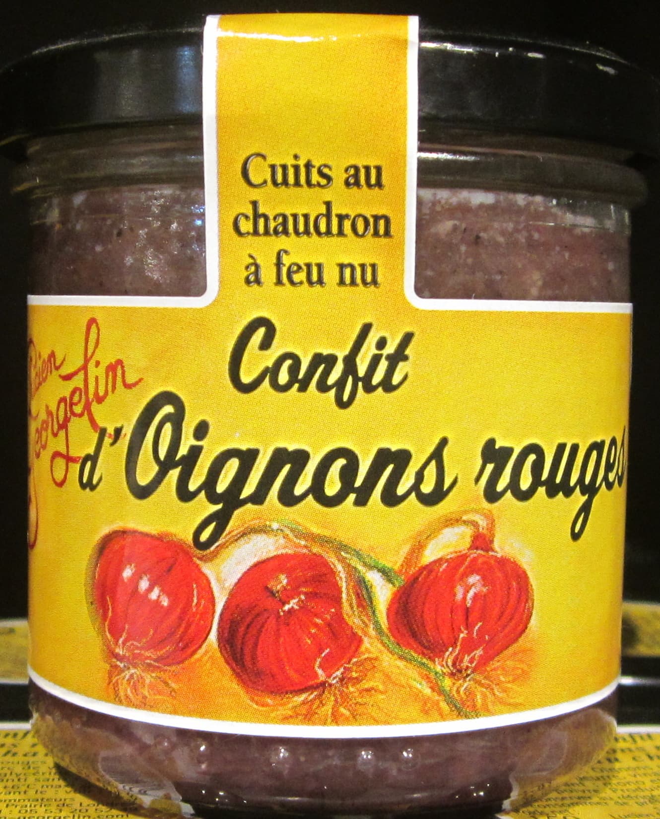 Lucien Georgelin Confit Oignon Rouges packshot