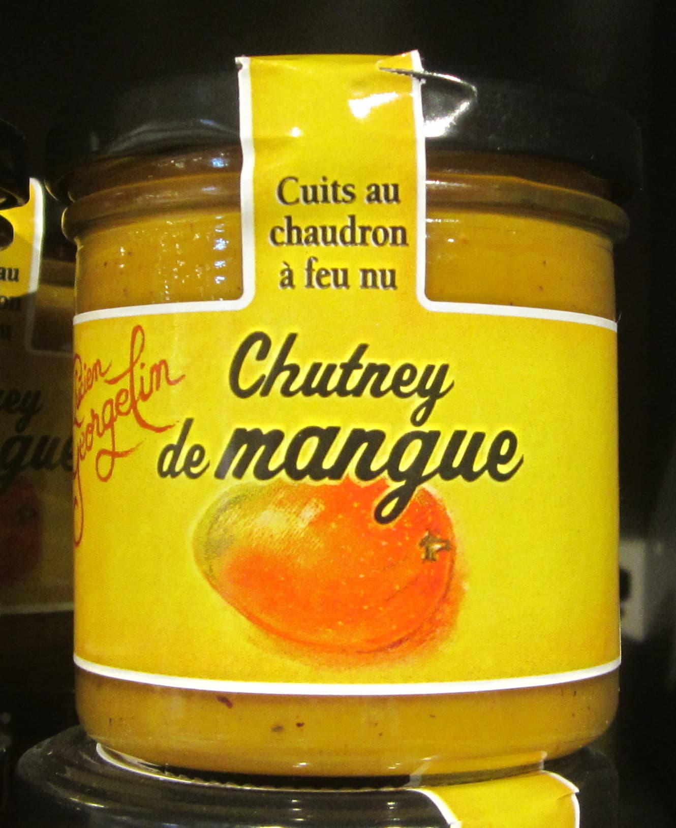 Lucien Georgelin Chutney de Mangues à l'Oignon Rouge packshot
