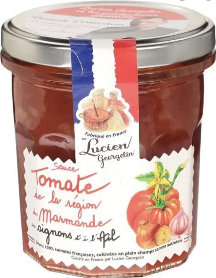 Lucien georgelin Sauce tomate de Marmande aux oignons et à l'ail packshot