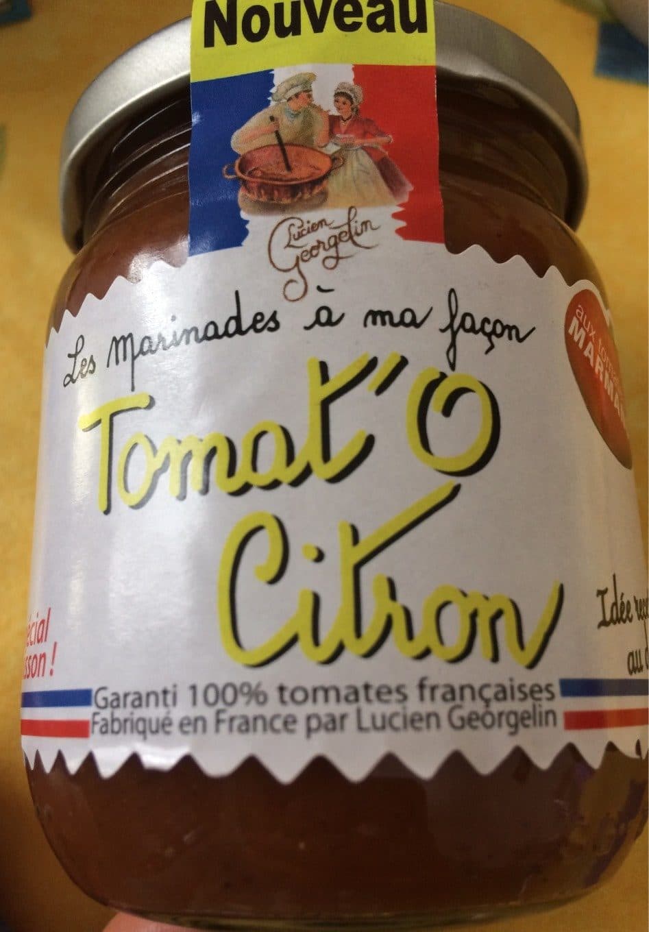 Lucien Georgelin Tomat'o citron packshot