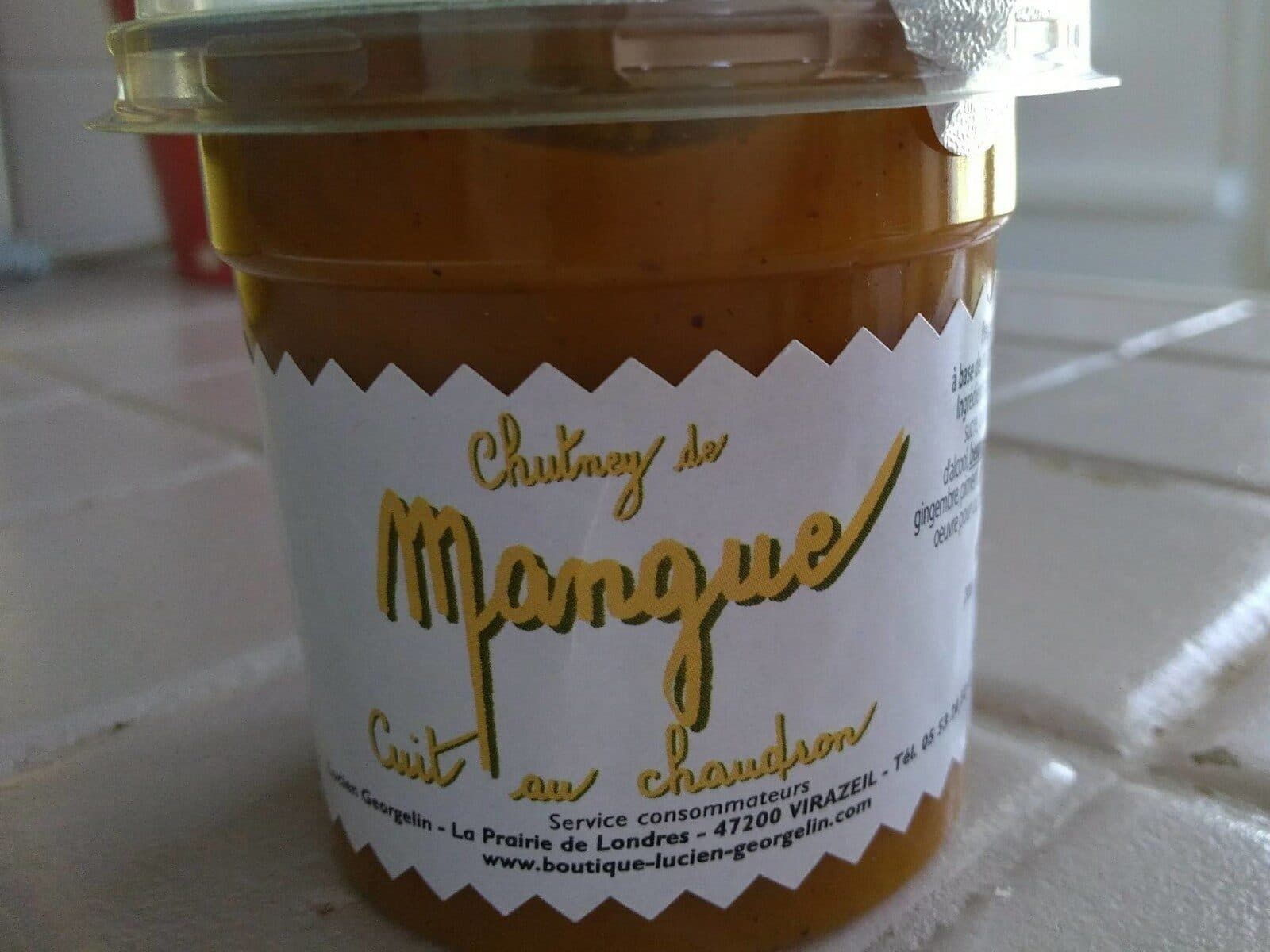 Lucien Georgelin Chutney de mangue cuit au chaudron packshot