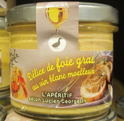 Lucien Georgelin Délice de Foie Gras au Vin Blanc Moelleux packshot