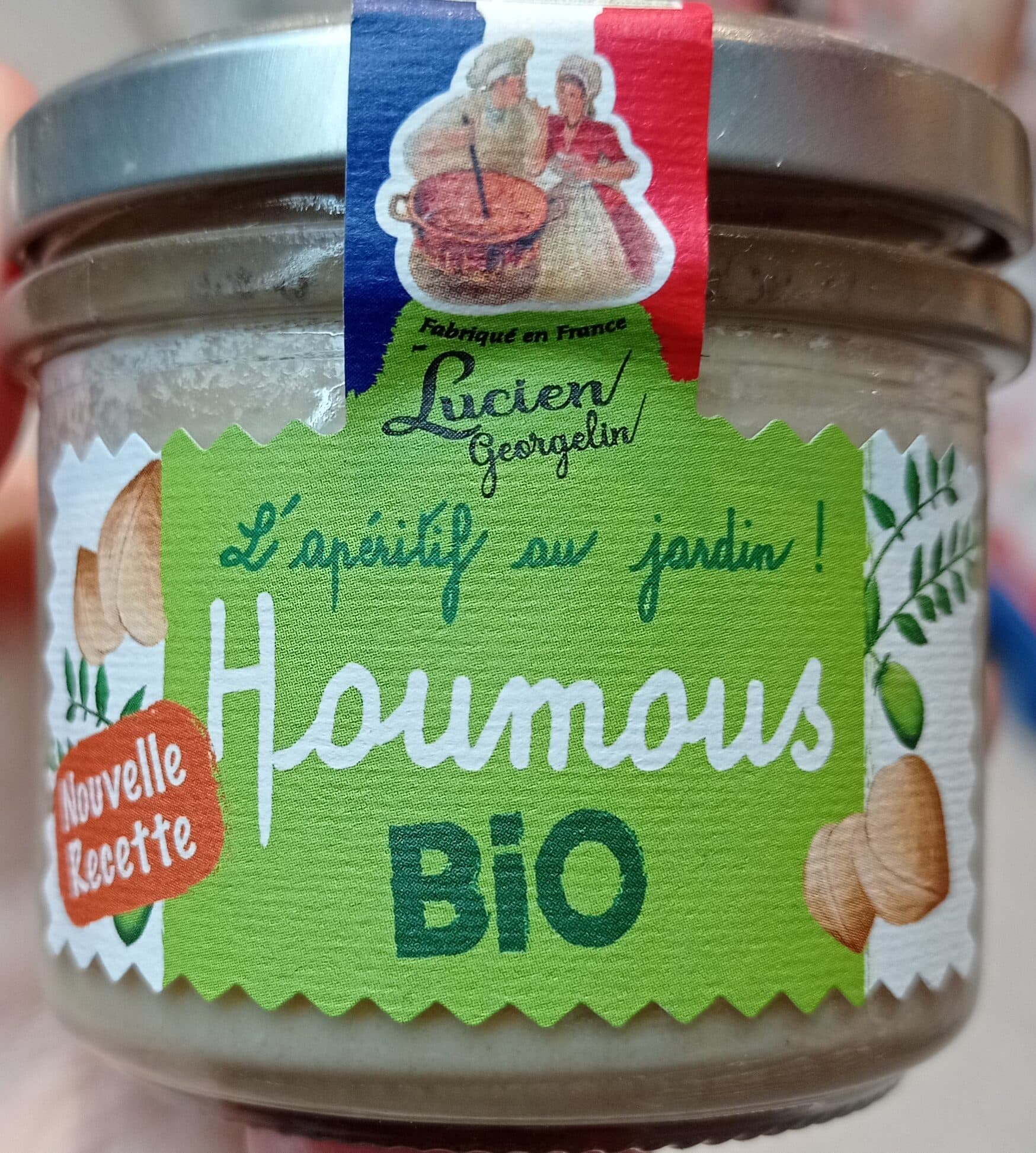 Lucien Georgelin Houmous packshot