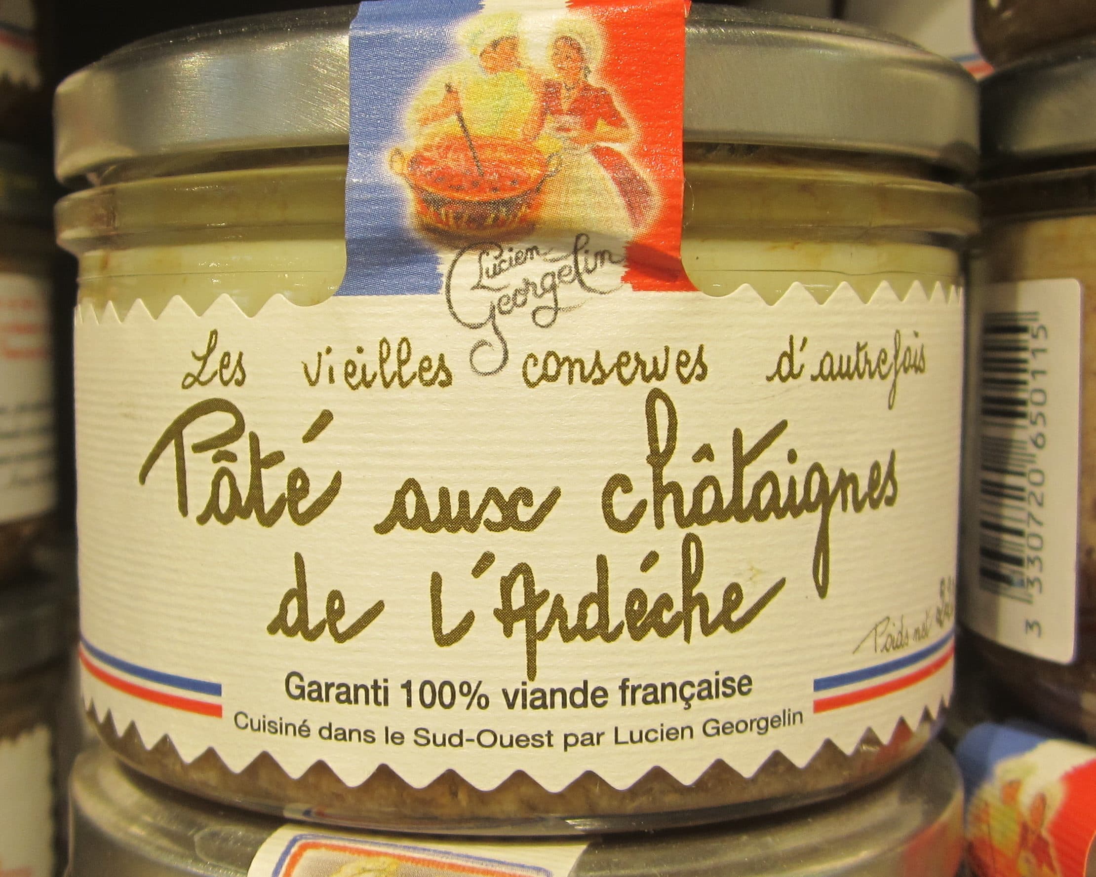 Lucien Georgelin Pâté aux Châtaignes de l'Ardèche packshot