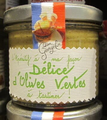 Lucien Georgelin Délice d'Olives Vertes à tartiner ! packshot