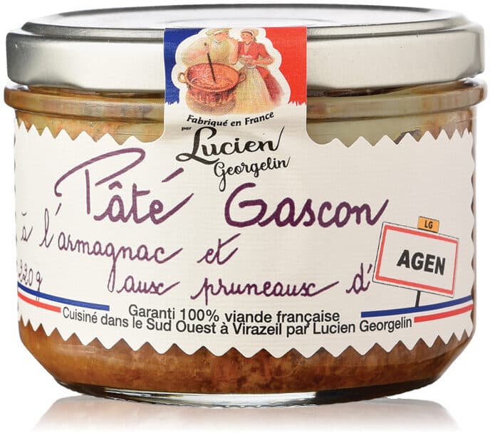 Lucien Georgelin Pâté Gascon à l'Armagnac et aux Pruneaux d'Agen packshot