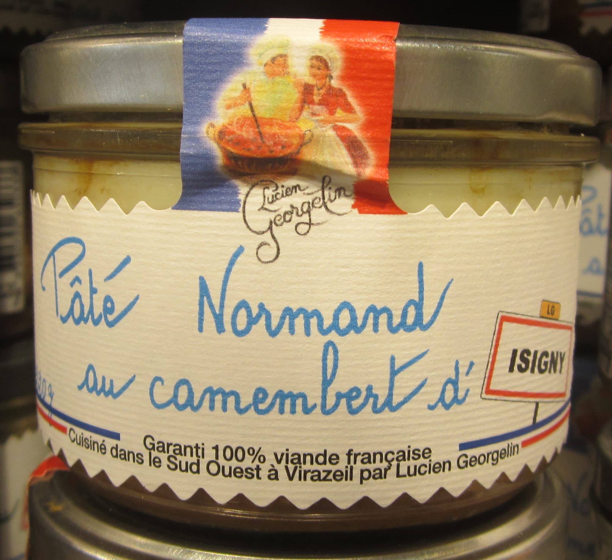 Lucien Georgelin Pâté Normand au Camembert d'Isigny packshot