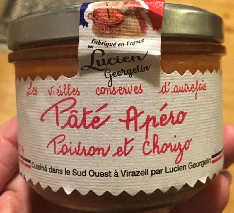 Lucien Georgelin Paté apéro poivrons et chorizo packshot
