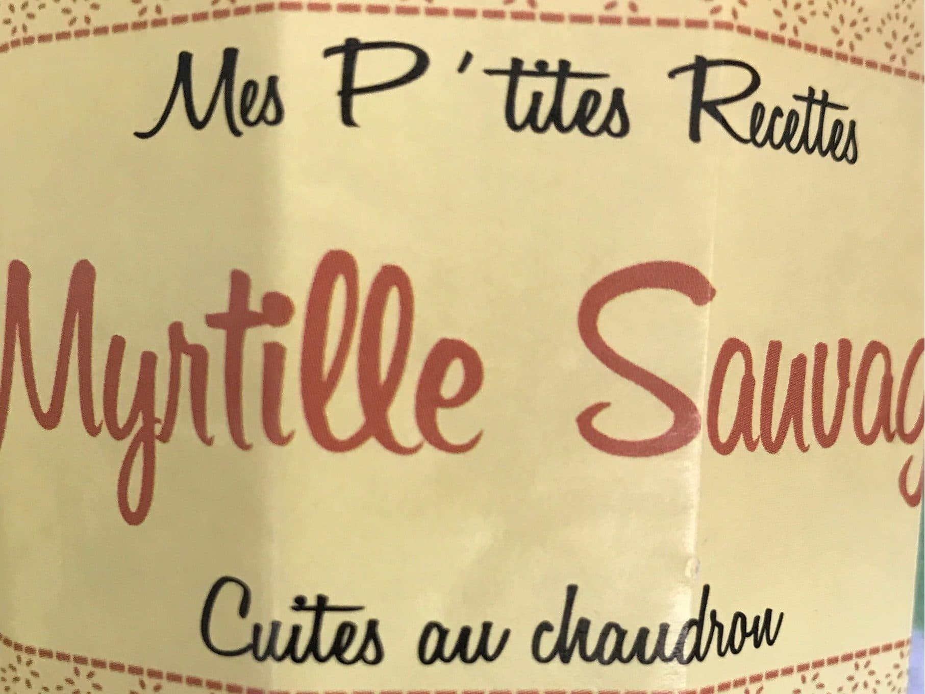 Mes P'tites Recettes Myrtille sauvagr packshot