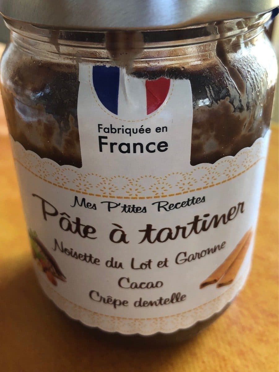 Mes P'tites Recettes Pâte à tartiner packshot