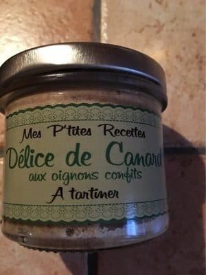 Mes P'tites Recettes Delice de canard aux oignons confits packshot