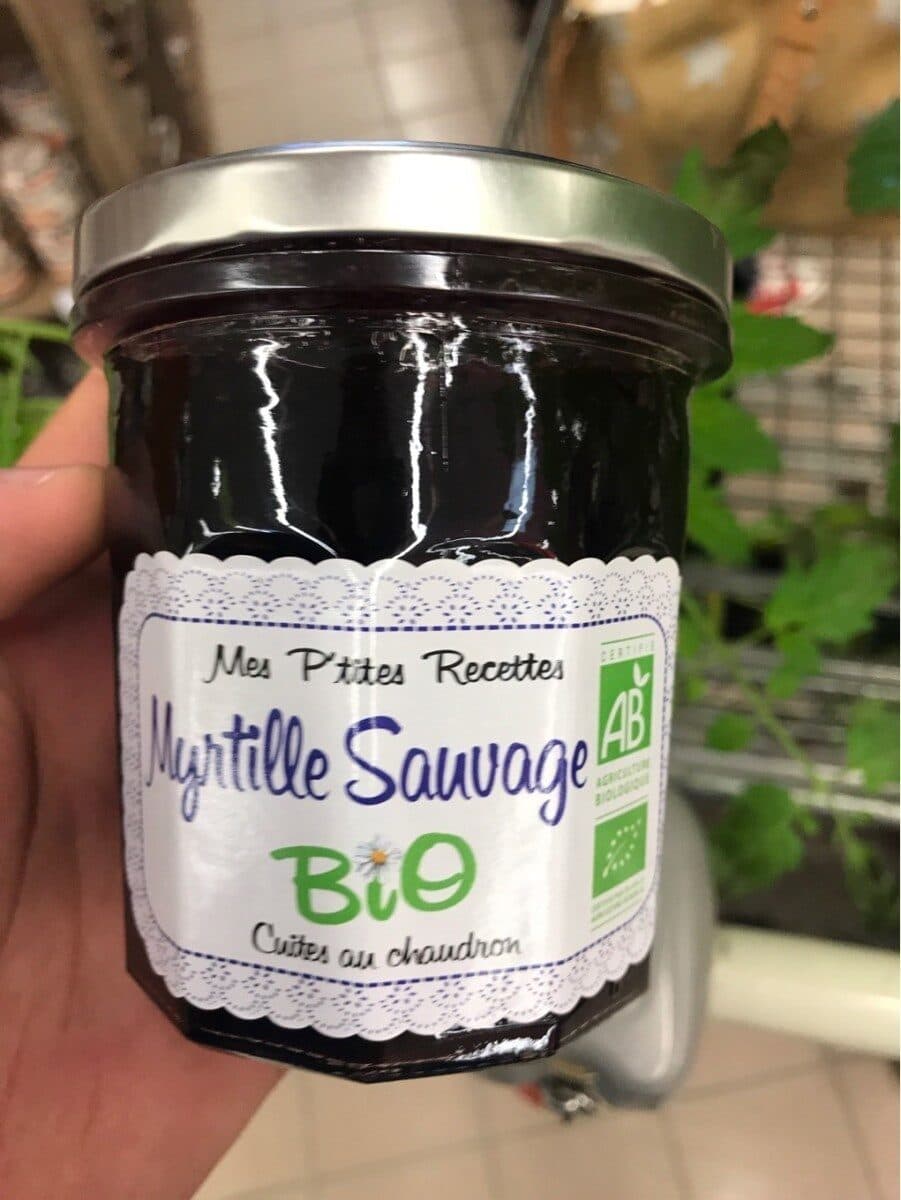 Mes P'tites Recettes Myrtille Sauvage packshot