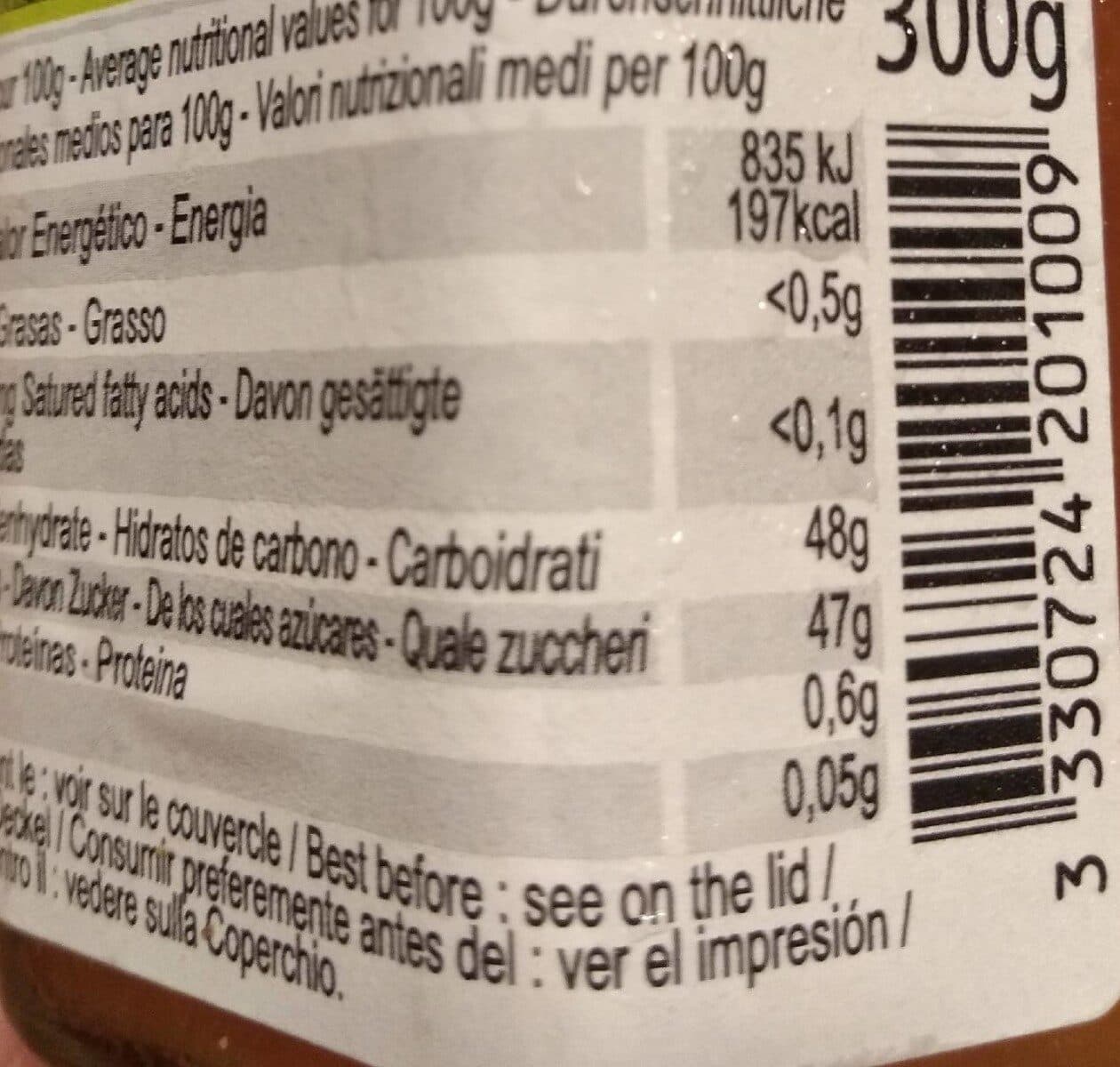 Les Fruits Bio Confiture D'abricot packshot