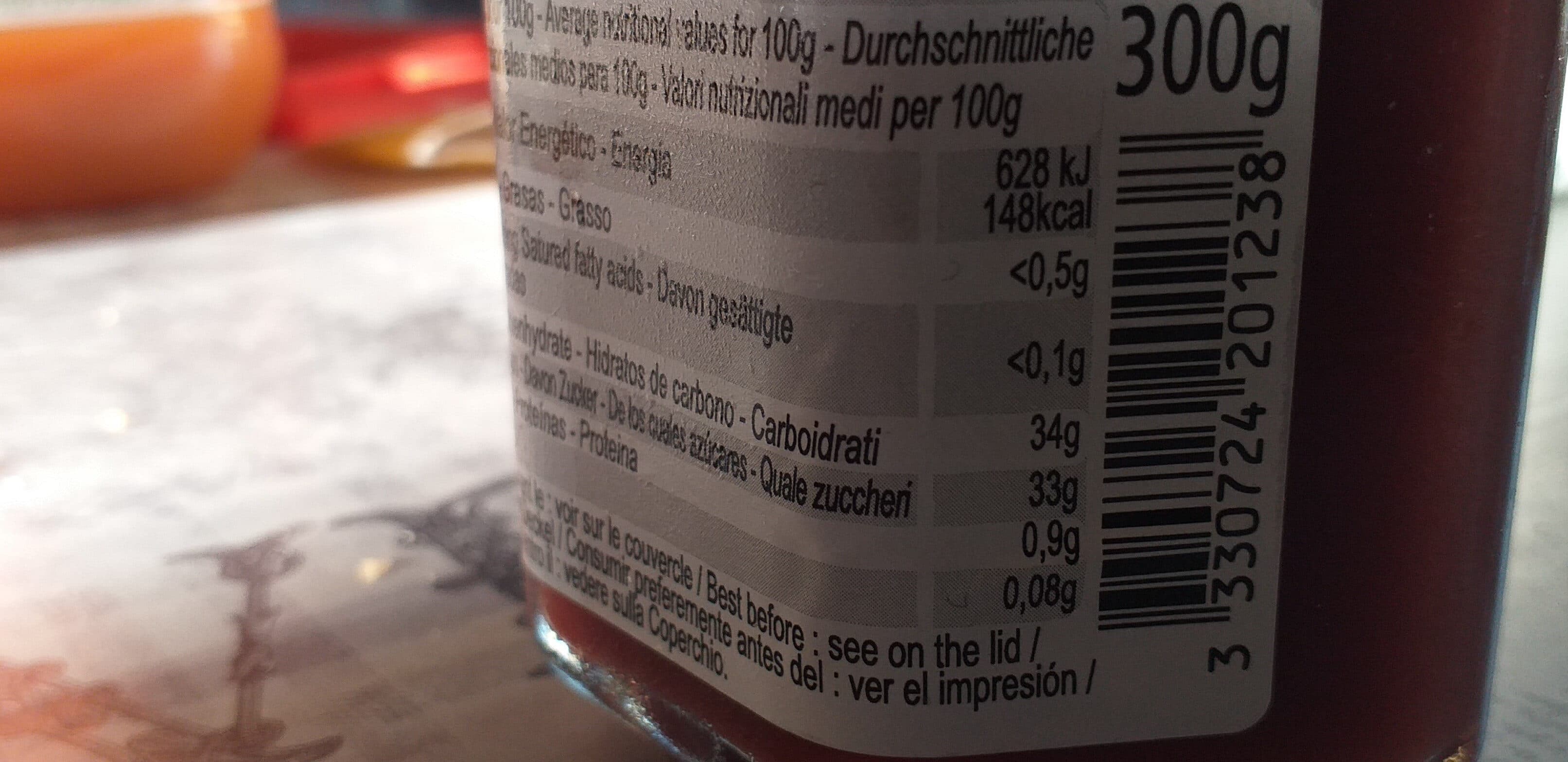 Destination Spécialités Aux Framboises Sans Sucres Ajoutés packshot