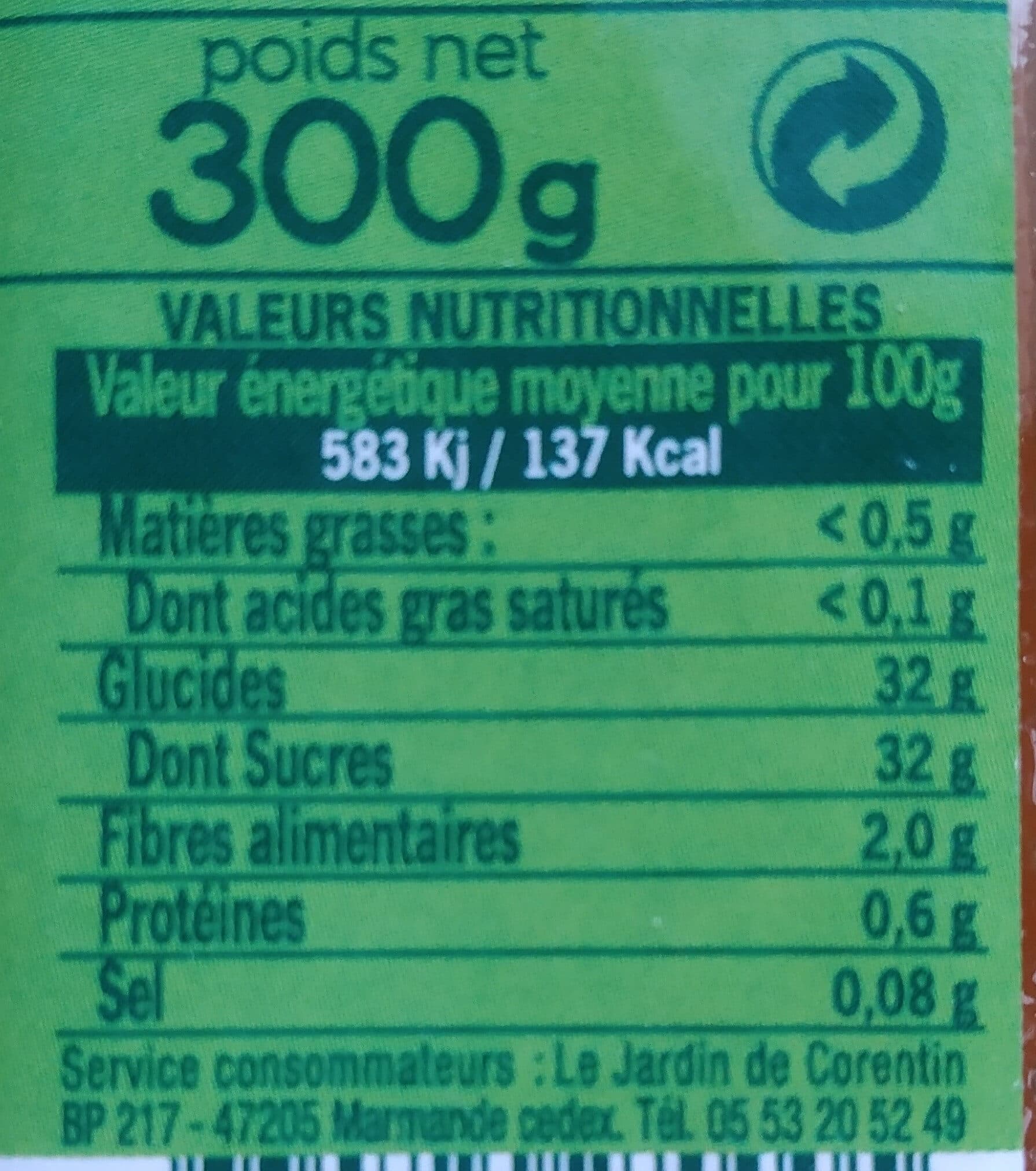 Le Jardin de Corentin Spécialité d'abricot packshot