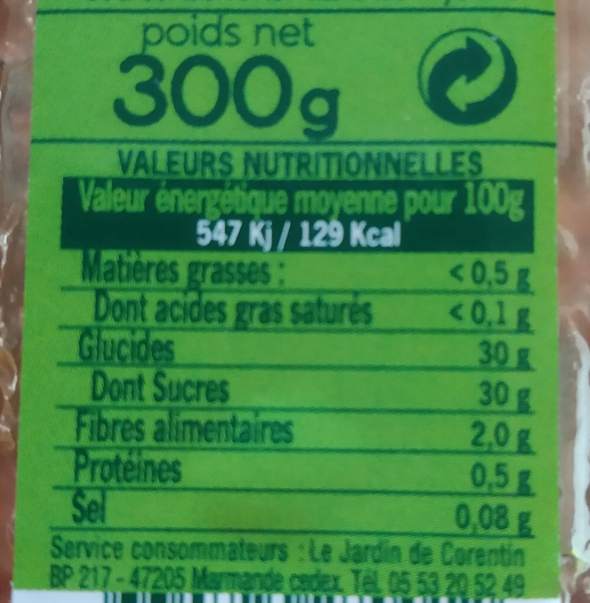 Le jardin de Corentin Spécialité de Fraise cuit au chaudron packshot