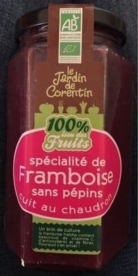 Le jardin de corentin Specialite De Framboises packshot