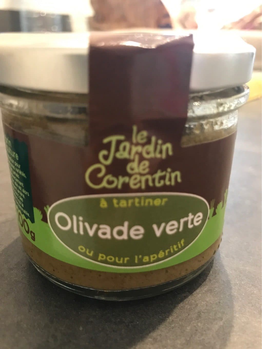 Le jardin de corentin Tartinable D'olive Verte packshot