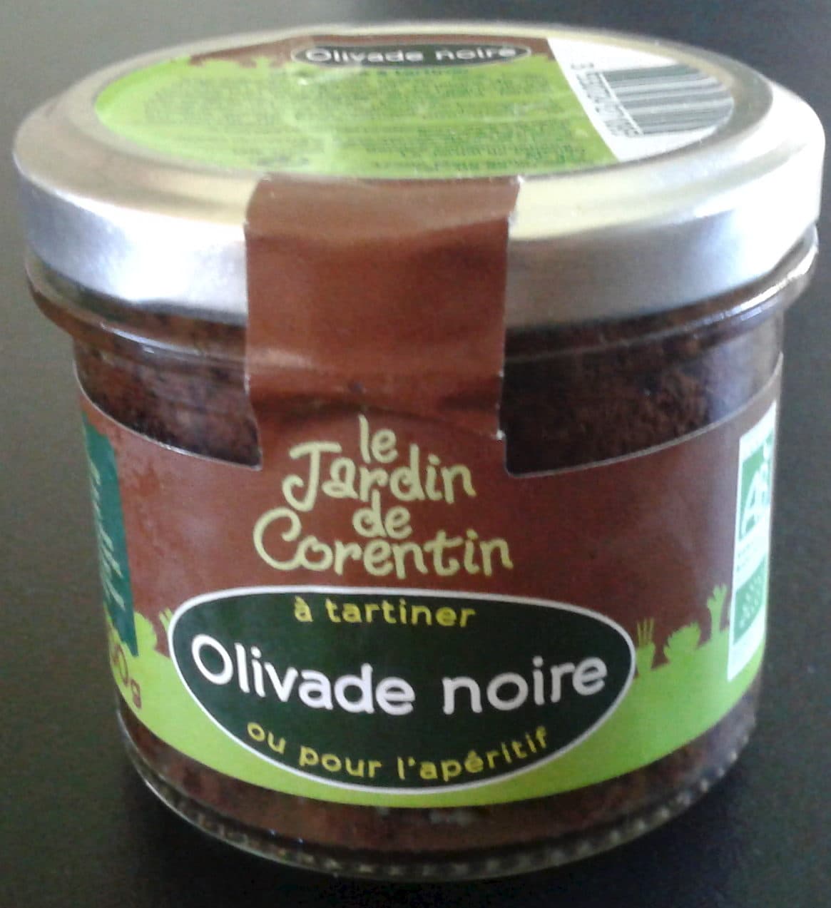 Le jardin de Corentin Olivade noire packshot