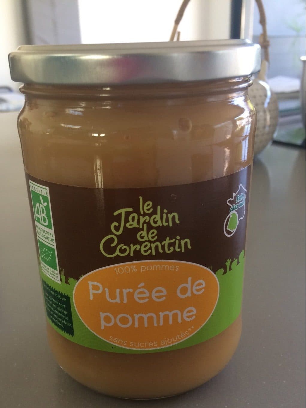Le jardin De Corentin Purée de pomme packshot