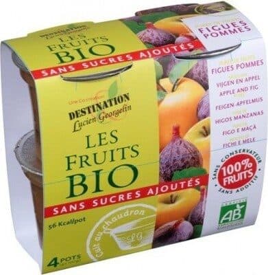 Lucien Georgelin Purée De Fruits Pommes Figues packshot