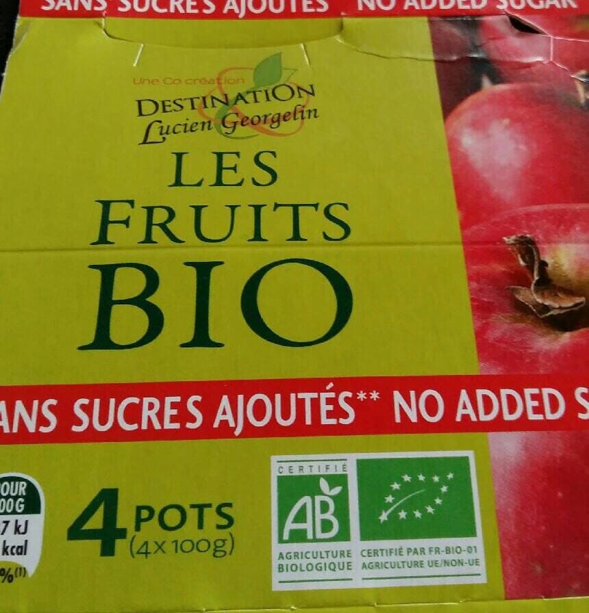 Lucien Georgelin Purée de pomme packshot