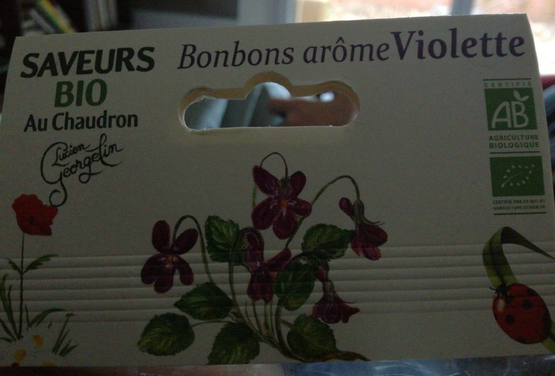 Open Food Facts Bonbons arôme violette packshot