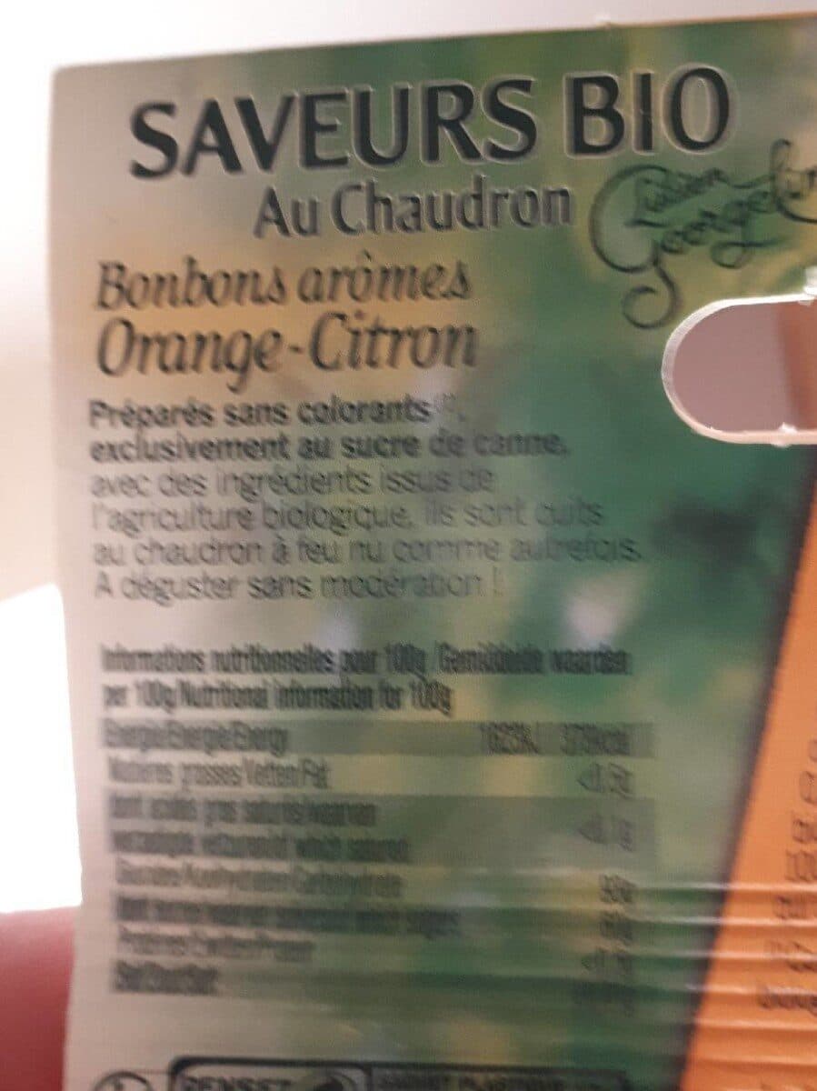 Lucien Georgelin Bonbons arômes orange citron packshot