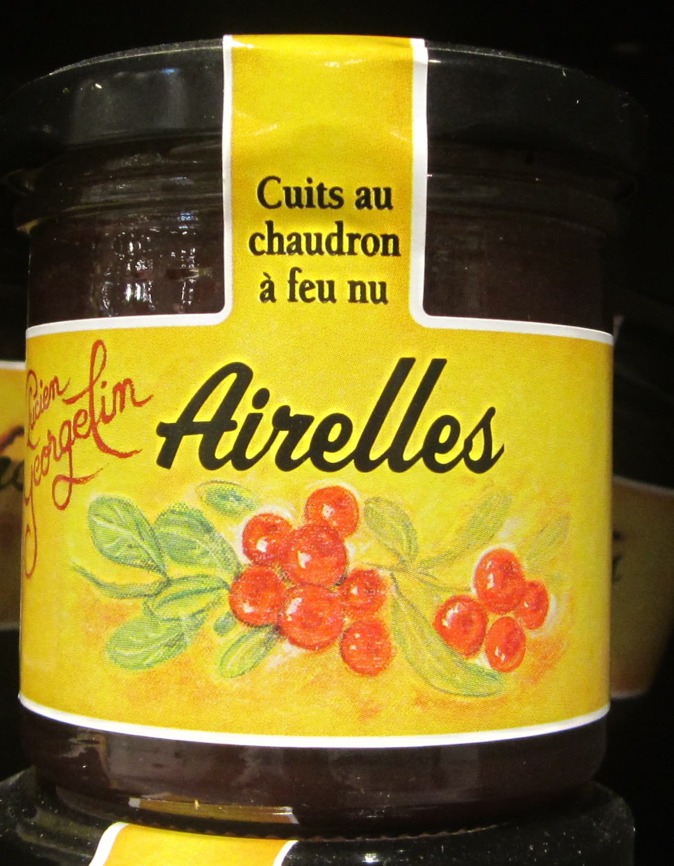 Lucien Georgelin Confit d'Airelles packshot