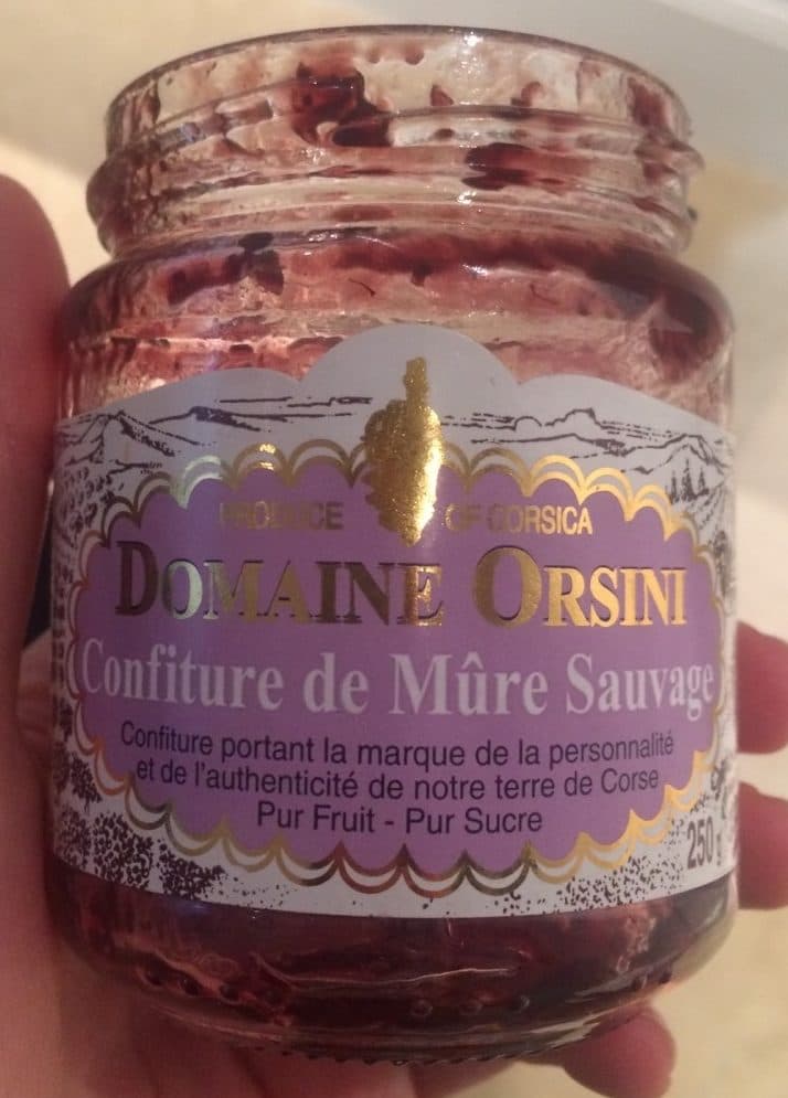 Domaine Orsini Confiture de mure sauvage packshot